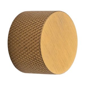 EUROLITEĀ® Knurled Dimmer Knob - Satin Brass