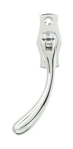 FROM THE ANVILĀ® Polished Chrome Peardrop Espag - LH