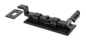 FROM THE ANVILĀ® Black 4" Cranked Door Bolt