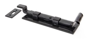 FROM THE ANVILĀ® Black 6" Cranked Door Bolt