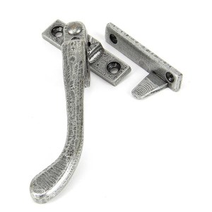 FROM THE ANVILĀ® Pewter Night-Vent Locking Peardrop Fastener - LH