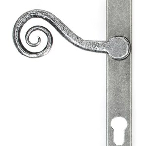 FROM THE ANVILĀ® Pewter Monkeytail Slimline Lever Espag. Lock Set - LH