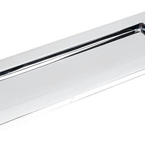 FROM THE ANVILĀ® Polished Chrome Large Letter Plate