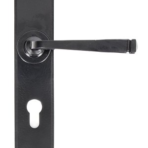 FROM THE ANVILĀ® Black Large Avon 72mm Centre Euro Lock Set