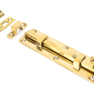 FROM THE ANVILĀ® Polished Brass 6" Universal Bolt