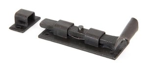 FROM THE ANVILĀ® Beeswax 4" Straight Door Bolt