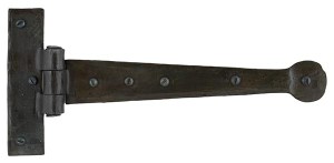 FROM THE ANVILĀ® Beeswax 9" Penny End T Hinge (pair)