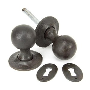 FROM THE ANVILĀ® Beeswax Round Mortice/Rim Knob Set