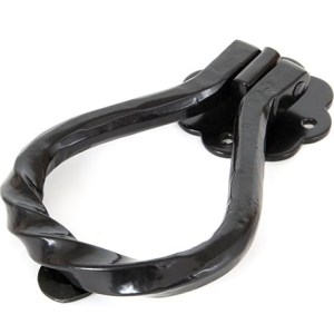 FROM THE ANVIL® Black Pear Shaped Door Knocker