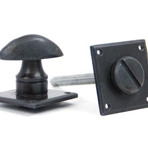 FROM THE ANVILĀ® Beeswax Diamond Bathroom Thumbturn