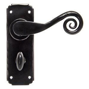 FROM THE ANVILĀ® Black Monkeytail Lever Bathroom Set