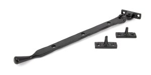 FROM THE ANVILĀ® Black 12" Handmade Peardrop Stay