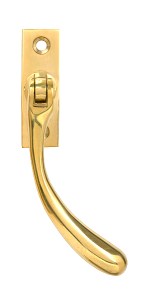 FROM THE ANVILĀ® Polished Brass Slim Peardrop Espag - RH
