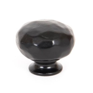 FROM THE ANVILĀ® Black Elan Cabinet Knob - Small
