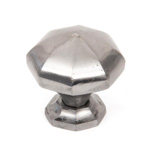 FROM THE ANVILĀ® Natural Smooth Octagonal Cabinet Knob - Large