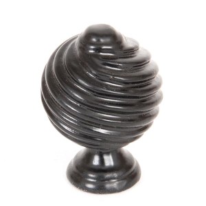 FROM THE ANVILĀ® Black Twist Cabinet Knob