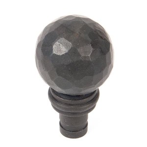 FROM THE ANVIL® Beeswax Hammered Ball Curtain Finial (pair)