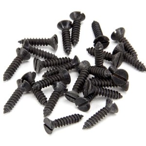 FROM THE ANVILĀ® Black 8 x 3/4" Countersunk Screws (25)