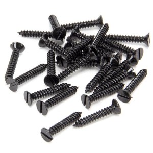 FROM THE ANVILĀ® Black 8 x 1" Countersunk Screws (25)
