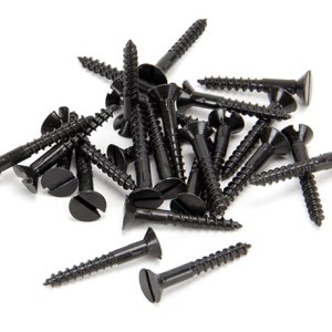 FROM THE ANVILĀ® Black 6 x 1" Countersunk Screws (25)