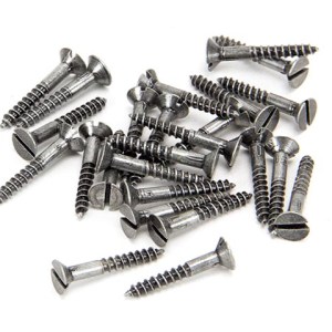 FROM THE ANVILĀ® Pewter 6 x 1" Countersunk Screws (25)