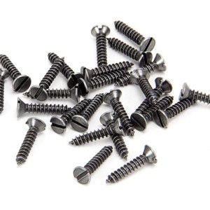 FROM THE ANVILĀ® Pewter 6 x 3/4" Countersunk Screws (25)