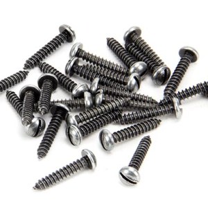 FROM THE ANVILĀ® Pewter 6 x 3/4" Round Head Screws (25)