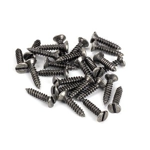 FROM THE ANVILĀ® Pewter 8 x 3/4" Countersunk Screws (25)
