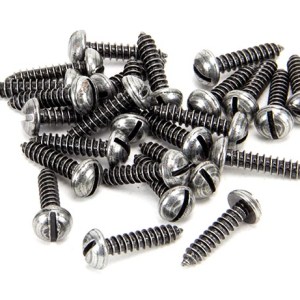 FROM THE ANVILĀ® Pewter 8 x 3/4" Round Head Screws (25)