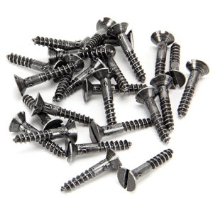 FROM THE ANVILĀ® Pewter 8 x 1" Countersunk Screws (25)