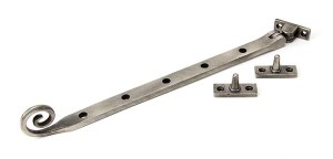 FROM THE ANVILĀ® Antique Pewter 12" Monkeytail Stay