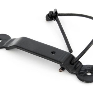 FROM THE ANVIL® Black Locking Penny End Screw on Staple