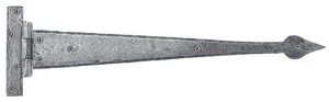 FROM THE ANVILĀ® Pewter 18" Arrow Head T Hinge (pair)