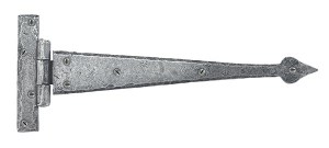 FROM THE ANVILĀ® Pewter 12" Arrow Head T Hinge (pair)