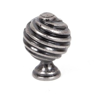 FROM THE ANVILĀ® Pewter Twist Cabinet Knob