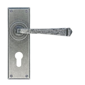 FROM THE ANVILĀ® Pewter Avon Lever Euro Lock Set