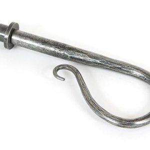 FROM THE ANVIL® Pewter Shepherd's Crook Curtain Finial (pair)