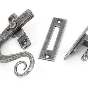 FROM THE ANVILĀ® Pewter Locking Monkeytail Fastener - LH