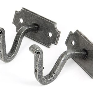FROM THE ANVILĀ® Pewter Mounting Bracket (pair)