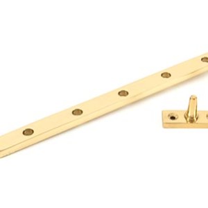 FROM THE ANVILĀ® Polished Brass 12" Peardrop Stay