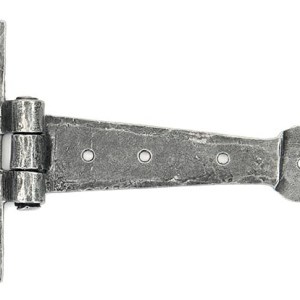 FROM THE ANVILĀ® Pewter 6" Penny End T Hinge (pair)