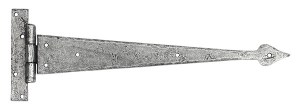FROM THE ANVILĀ® Pewter 15" Arrow Head T Hinge (pair)