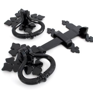 FROM THE ANVIL® Black Shakespeare Latch Set