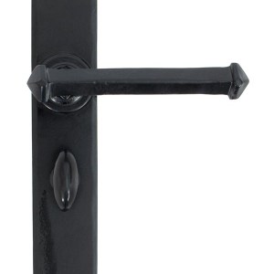 FROM THE ANVILĀ® Black Tudor Lever Bathroom Set