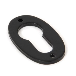 FROM THE ANVIL® Black Oval Euro Escutcheon