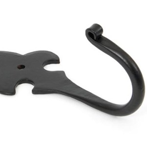 FROM THE ANVIL® Black Fleur-De-Lys Coat Hook
