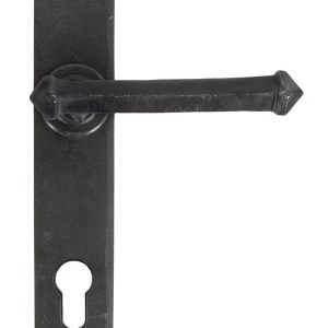 FROM THE ANVILĀ® Beeswax Tudor Lever Espag. Lock Set