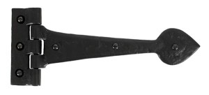 FROM THE ANVIL® Black Textured 10½" Cast T Hinge (pair)