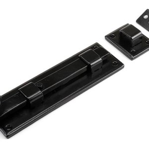 FROM THE ANVILĀ® Black 6" Straight Knob Bolt