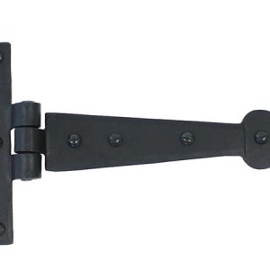 FROM THE ANVILĀ® Black 6" Penny End T Hinge (pair)